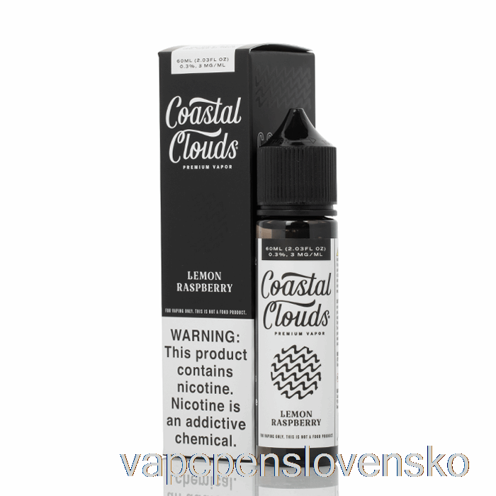 Citrónová Malina - Pobrežné Mraky čo. - 60 Ml 3 Mg Vape Cigarety